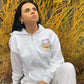 TA HA ZEMRËN Embriodered Zip Up Hoodie