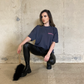 ALB/KSV Oversized Unisex T-shirt - Ink Grey