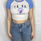 TA HA SYNIN Ribbed Crop Tee