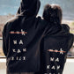 NUK NA KAN ZILI Unisex Black Hoodie