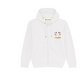 TA HA ZEMRËN Embriodered Zip Up Hoodie