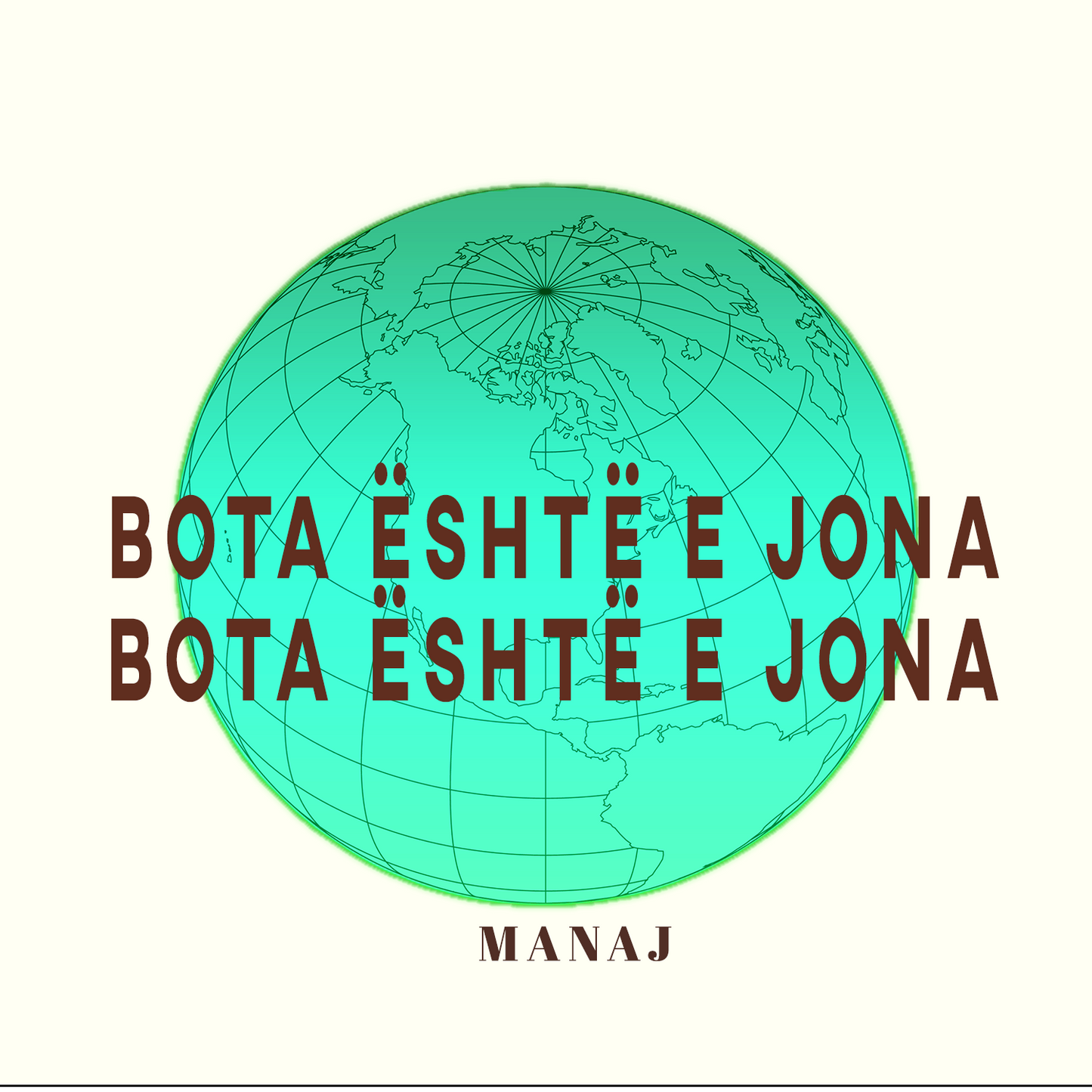 Bota Është e Jona - Organic Crewneck Unisex Sweatshirt